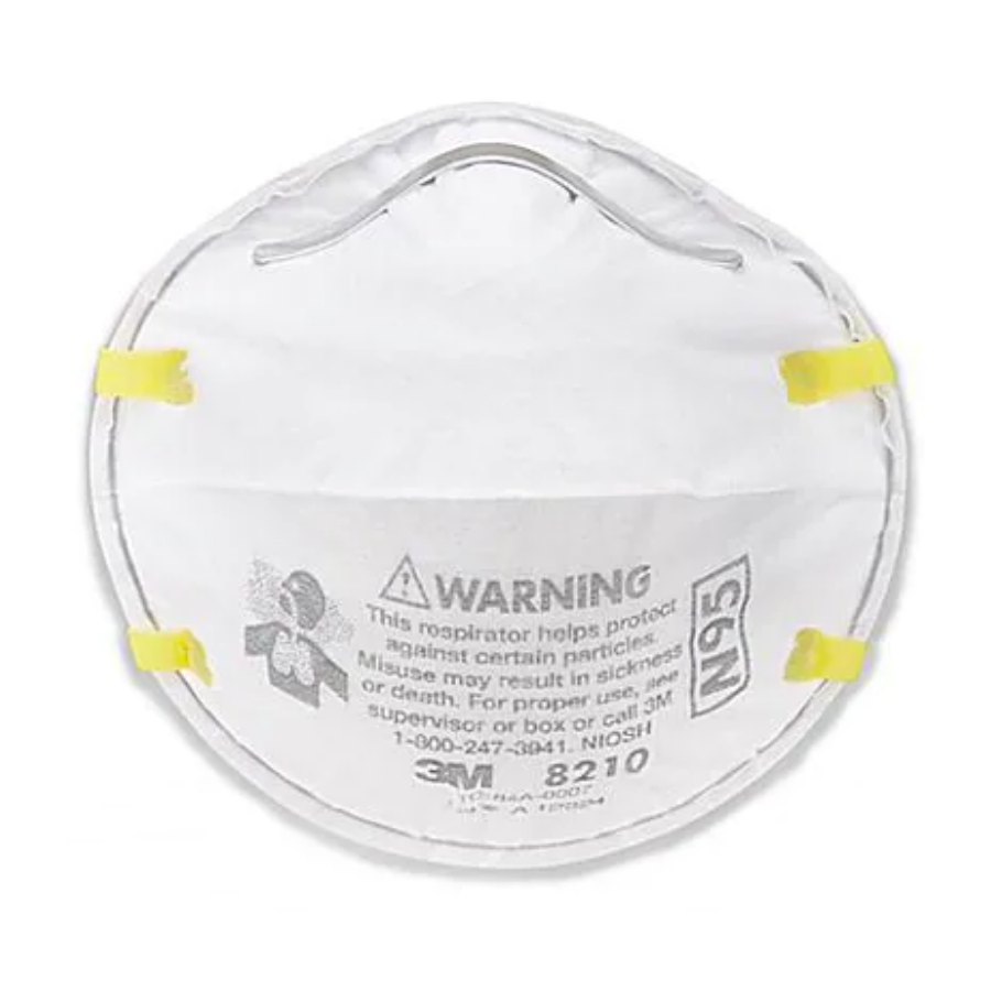 3M 8210 N95 Respirator Mask