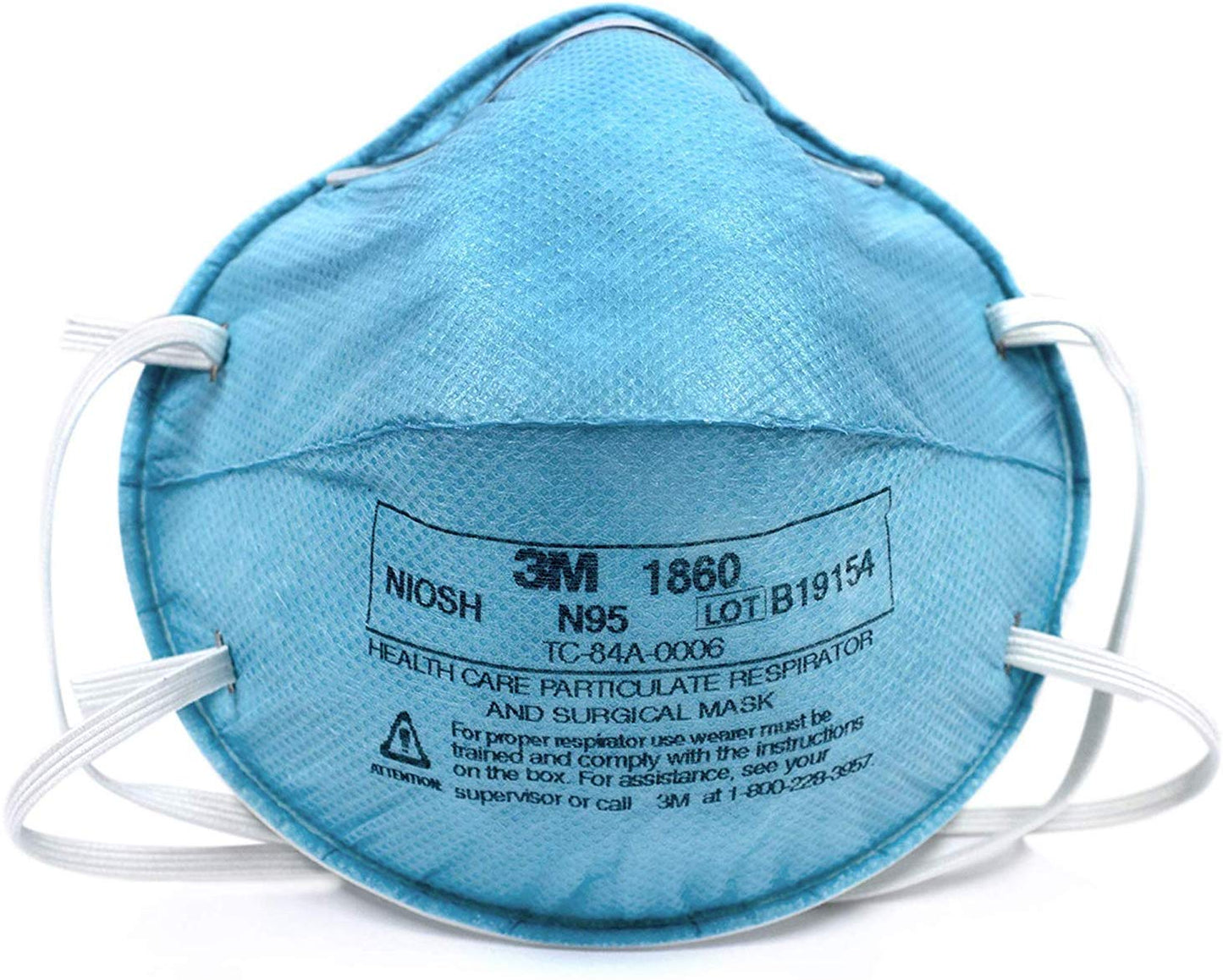 3M™ 1860 N95 Particulate Healthcare Respirator (Box of 20)