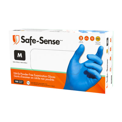 Safe-Sense Nitrile Powder-Free Examination Gloves