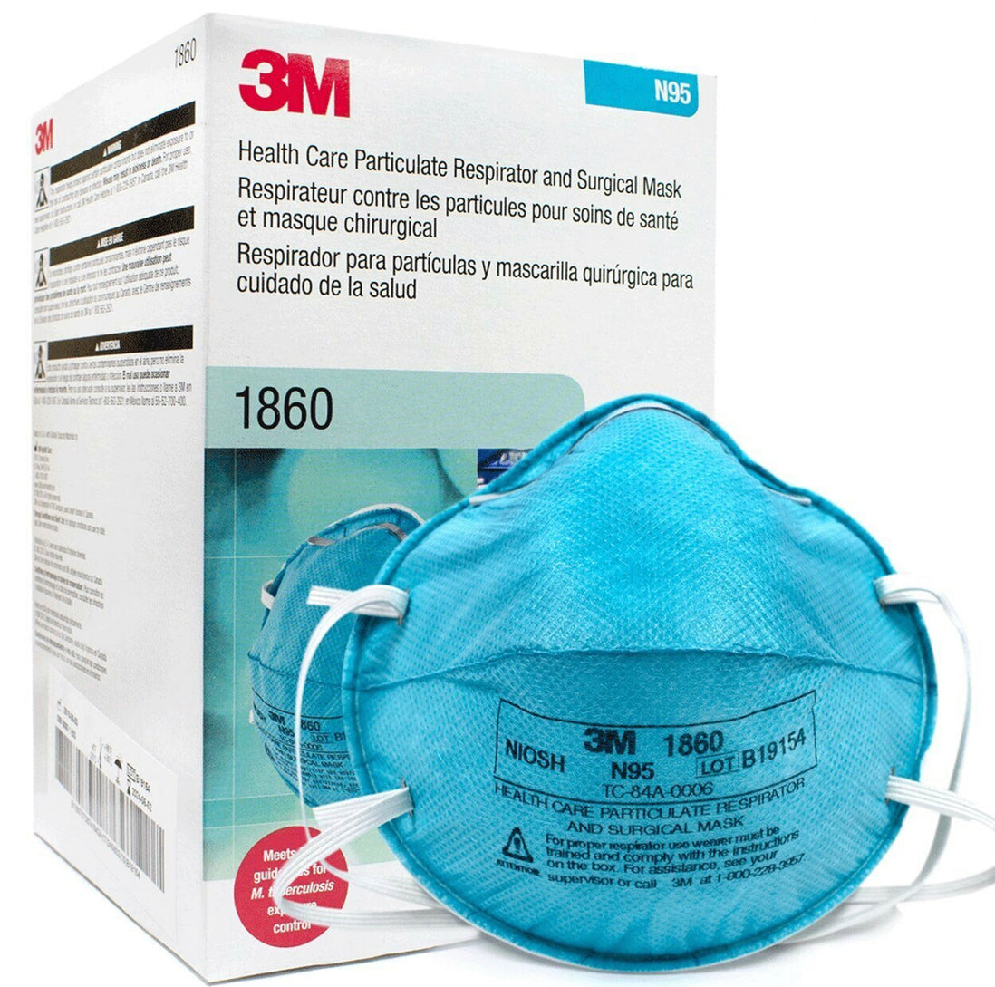 3M™ 1860 N95 Particulate Healthcare Respirator (Box of 20)